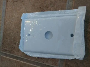 (1 Stück) Leviton 1 Gang Kippschalter Wandplatte Abdeckung weiß Kunststoff R52-88017-W - Bild 1 von 3