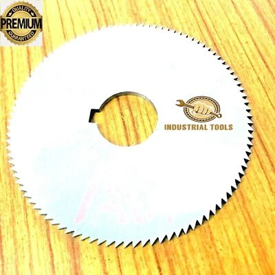 5" HSS Slitting Saws Milling Round Cutter Inch STR Tooth 1" bore all sizes - Image 1 of 3