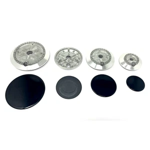 BRUCIATORI PIATTELLI SPARTIFIAMMA CUCINA SAMET 4 FUOCHI SET FORNELLI - Picture 1 of 1