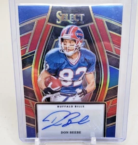 Don Beebe Color Match Prizm Autograph 2023 Panini Select #SELS-DBE 38/75 - Bild 1 von 3