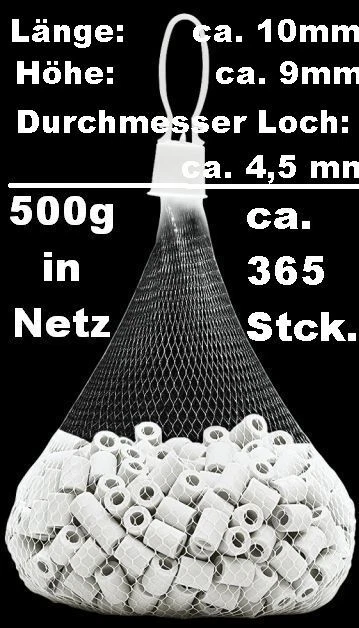 EM-Keramik-Pipes,20g- 500g, grau, Wasserbelebung/Zecken/Flöhe/Kalk/Tierwohl/EMA