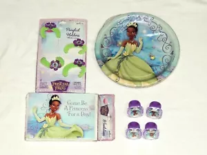 PRINCESS AND THE FROG 1 PART SET -PLATES, INV., RINGS, HOLDERS - PARTY - Picture 1 of 1
