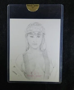 Benchwarmer Oversize Box Topper Sketch - 1/1 Original Artist Sketch Card - Picture 1 of 2