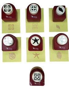 Emagination Paper Punches Lot of 7 Scrapbooking Craft Card Making - Picture 1 of 9