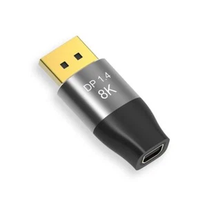 DisplayPort 1.4 Male to Mini DisplayPort Female 8K Video Adapter - Picture 1 of 12