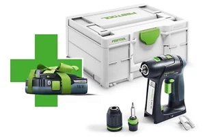 Trapano avvitatore a batteria Festool C 18-Basic-4,0 incl. batteria omaggio - 577050 - Foto 1 di 4