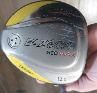 Taco de golfe Tour Edge Bazooka GeoMax driver 12° feminino eixo flexível grafite destro  - Imagem 1 de 4