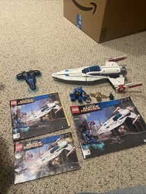 LEGO DC Comics Super Heroes: Darkseid Invasion (76028) 4 MINIFIGURES, 95% BUILD