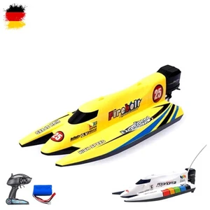 RC ferngesteuertes Boot, Rennboot, Speedboot, Schiff Modell, Spielzeug f. Kinder - Bild 1 von 7