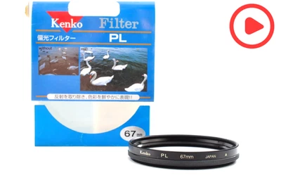 Kenko 67mm PL Filter with Case for Camera Lens From Japan [Near Mint] 2 - Image 1 of 4