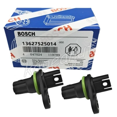2X 13627525014 Sensor de posición del árbol de levas CPS Bosch para BMW 128i 320i 323i 325i Foto 1 de 4