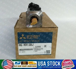 One Mitsubishi HG-KR13BJ HGKR13BJ AC Servo Motor Expedited Shipping Brand New - Picture 1 of 4