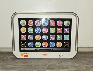 Fisher Price Laugh & Learn Smart Stages Tablet ABC's-Works Except 3 Letters-EUC - Picture 1 of 8