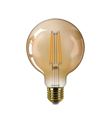 LAMPADINA LED PHILIPS TONDA 1800K, E27 - Immagine 1 di 2