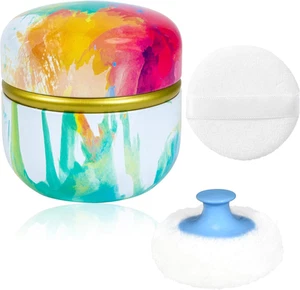 Soplo de polvo corporal y contenedor para polvo de polvo, soplo de polvo para polvo corporal - Imagen 1 de 5