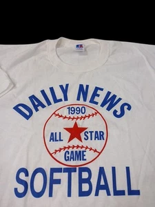 Vintage Russell Athletic All Star game 9s Sofball  T Shirt Size Large ￼ - Picture 1 of 6
