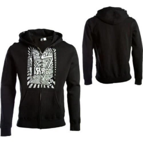 New Dragon Alliance Mens Black Hoodie Jacket Full Front Zipper Large - Image 1 of 1