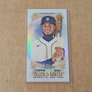 Jeimer Candelario Detroit Tigers 2021 Allen & Ginter Topps Chrome Mini #216 - Bild 1 von 2