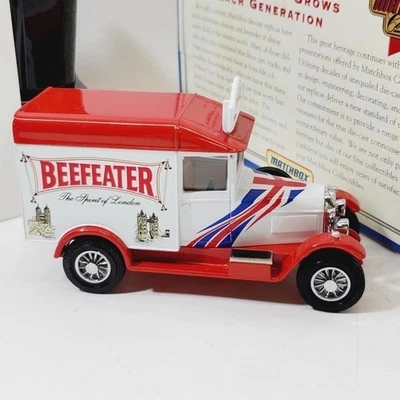 Matchbox Collectibles 1/39 1929 Morris Light Van Beefeater Gin. YYM37793 - Image 1 of 4