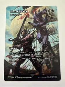 Baron Rivalry (Uncommon Showcase) #33 Final Fantasy MTG Near Mint - Picture 1 of 2