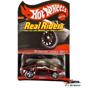 🇺🇸Hot Wheels Real Riders RLC 85 Chevrolet Camaro IROC-Z 1052/4000 H9🇺🇸 - Imagen 1 de 11