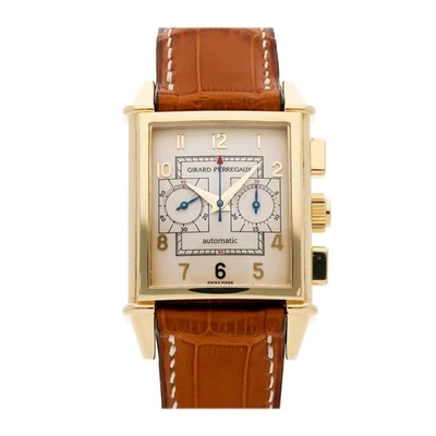 Reloj Girard-Perregaux Vintage 1999 Cronógrafo Oro Rosa Automático 31mm Correa 599 Foto 1 de 4