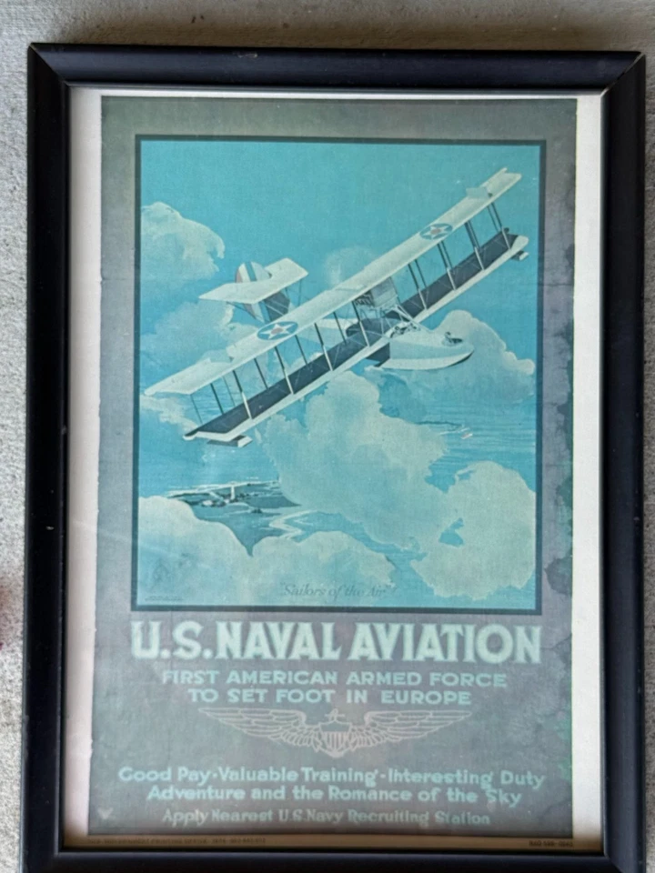 U.S Naval Aviation First American Force To Set Foot In Europe - Image 1 of 1