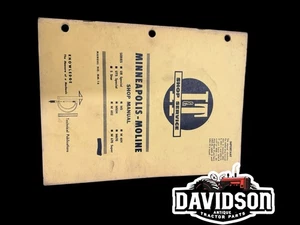 Original I&T Minneapolis-Moline Werkstatthandbuch MM-16 1966 UB UTS 5 Sterne M5 M670 M604 - Bild 1 von 6