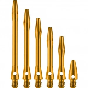 Gold Aluminum Medium Dart Shafts - 3 Sets - Picture 1 of 1