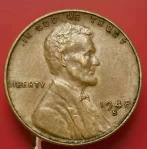 1948-S Lincoln Wheat Cent “Best Value On eBay” FAST SHIPPING - Picture 1 of 6