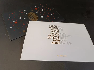 biglietto di auguri fustellato MILAN NATALE Love - Image 1 of 2