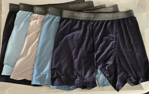 Fruit Of The Loom Mens 5 Pack Polyester Spandex Underwear Size XL New #1X217 - Picture 1 of 2
