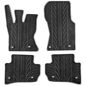 Rubber Car Floor Mats For Range Rover Velar All Weather Heavy Duty Auto Liners - Picture 1 of 6