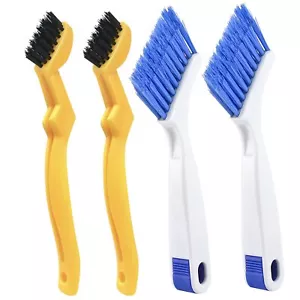 4 Pcs Small Cleaning Brush Set For Household Use Small Scrub Brushes For Cleanin - Picture 1 of 7