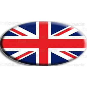 Pegatina Union Jack bandera británica real Range Rover ovalada - Imagen 1 de 1