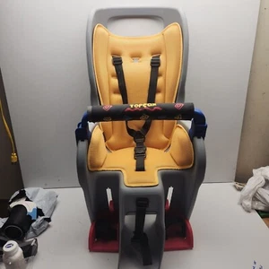 Topeak Baby Seat with Wrap-Around Safety Orange, Light Gray - Picture 1 of 8