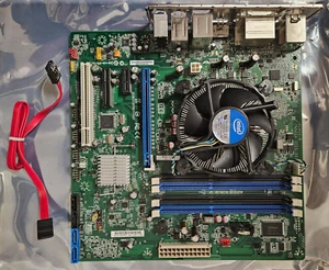 Intel Desktop Board DQ67SW LGA1155 microATX Motherboard w/ Core i7 2600 CPU - Picture 1 of 8