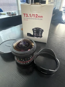Samyang Cine 12mm T3,1 ED AS NCS FISH EYE - Imagen 1 de 6
