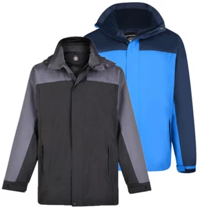 Mens KAM Waterproof Smart Classic Performance Jacket Coat Big Size 2-8XL - Picture 1 of 3