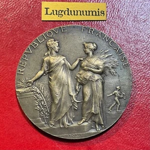 Médaille FRANCE MINISTÈRE DE L'AGRICULTURE en bronze TTB Dubois - Imagen 1 de 2