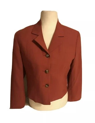 Chaqueta Blazer Orvis Mujer Talla 8p Pequeña Completamente Forrada Foto 1 de 4