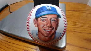 Classic Baseballs by Ron Lewis Original Art Signed by Tommy Brown - Picture 1 of 8