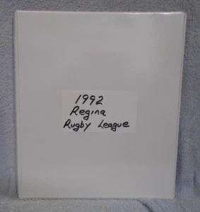 #UU. SET(176) OF 1992 REGINA RUGBY LEAGUE CARDS - Bild 1 von 23