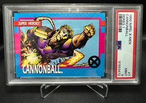 1992 Impel X-Men Series 1 - Cannonball - PSA 9 - Card #7 - Picture 1 of 3