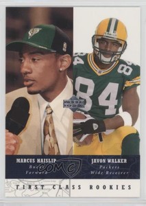 2002-03 UD Superstars First Class Rookies Javon Walker Marcus Haislip Rookie RC