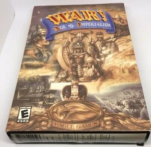 War! Age Of Imperialism PC CD Small Box Eagle Games 2003 Factory Sealed - Picture 1 of 6