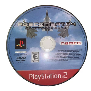 Ace Combat 04: Shattered Skies (PlayStation 2, 2001) PS2 - SOLO DISCO - Imagen 1 de 2
