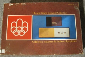 CANADA POST 1976 Olympics Stamp Souvenir Collection Vol II Packaging Shows Wear - Imagen 1 de 20