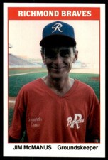 1987 TCMA Jim McManus Richmond Braves #99