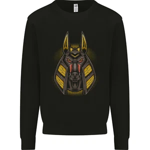 Anubis Egyptian God Kids Sweatshirt Jumper - Picture 1 of 3